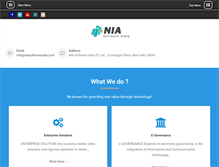 Tablet Screenshot of niasoftwareindia.com